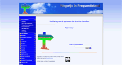 Desktop Screenshot of frequentieland.nl