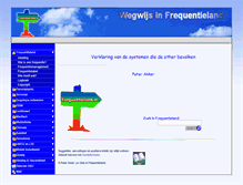 Tablet Screenshot of frequentieland.nl